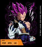 Plantilla de diseño de camiseta vectorial Ego