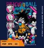 Plantilla de diseño de camiseta vectorial Daima