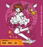 Plantilla de diseño de camisetas  Vector  cazadora de cartas 3