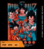 Plantilla de diseño de camiseta vectorial dbfamily