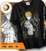 Plantilla diseño de camisetas vectoriales Genos - Imagen 2