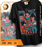 Plantilla de diseño de camiseta vectorial dbfamily - Imagen 2