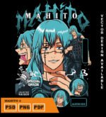 Plantilla de diseño de camiseta  Mahito 2