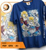 Plantilla diseño de camisetas vectoriales Cisne - Imagen 2