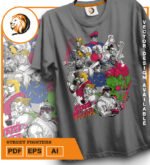 Plantilla diseño de camisetas vectoriales Street f - Imagen 2