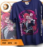 Plantilla de diseño de camiseta vectorial power4 - Imagen 2