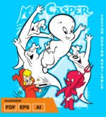 Plantilla diseño de camisetas vectoriales gasparin