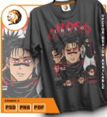 Plantilla de diseño de camiseta  choso 3 - Imagen 2