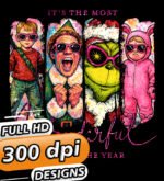 Plantilla de diseño de NAVIDAD WONDERFULL