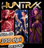 Plantilla de diseño de CAZADORAS 6