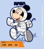 Plantilla diseño de camisetas vectoriales nasa