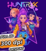 Plantilla de diseño de CAZADORAS 1