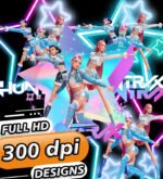 Plantilla de diseño de CAZADORAS 9